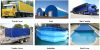 PVC ponyva 670g/m2 Sötétkék